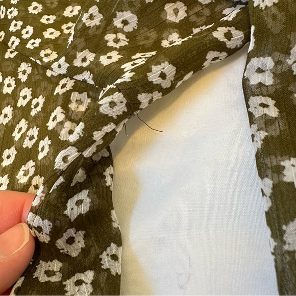 Lane Bryant Sheer Blouse - Picture 5 of 6